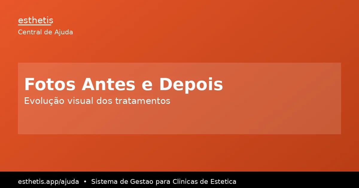 Tela do Esthetis: Galeria de fotos antes e depois